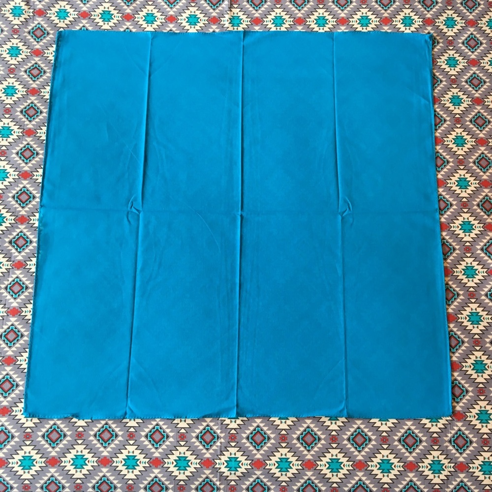 NWOT Turquoise 💎 100% Cotton Bandana/ Face mask😷